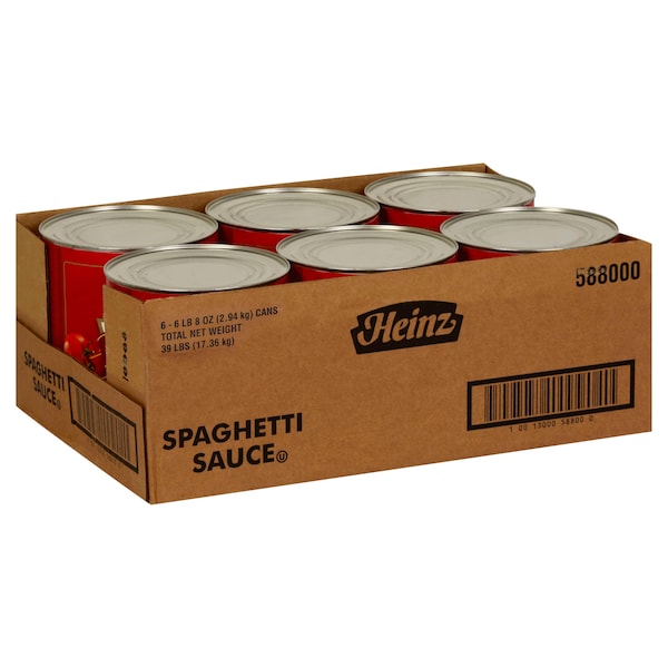 Heinz Heinz Spaghetti Sauce 104 oz. Can, PK6 10013000588000 - main